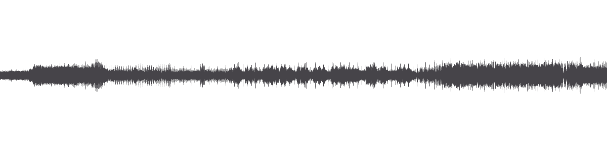 Waveform of the 90 second render: dense, near-constant high-energy transients throughout, consistent with blast-beat drumming and distorted guitars.